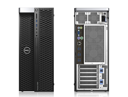 戴尔Dell Precision 5820塔式工作站（至强六核 W-2135 3.7GHz 丨64G内存丨480G SSD+2TB SATA硬盘丨NVIDIA P1000 4G独显丨3年上门保修）