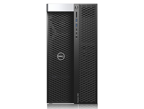 戴尔Precision 7920塔式工作站（2颗*至强金牌 6256 3.6GHz, 12核丨512G内存丨4块*1TB M.2固态硬盘丨NVIDIA Quadro GV100 32G丨3年保修）