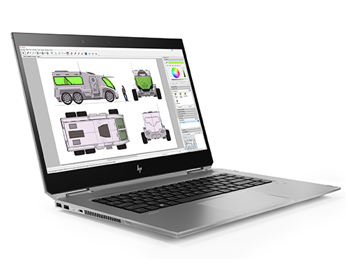 HP ZBook Studio x360 G5 变形移动工作站（至强六核E-2176M丨32G内存丨1TB PCIe固态丨 P1000 4G独显丨15.6英寸 4K触屏 丨Win10丨3年保修）