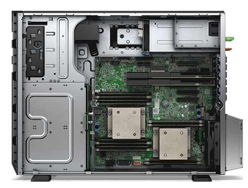 Dell PowerEdge T430塔式服务器（2颗*英特尔至强 E5-2650 v4，2.2GHz，12核丨128G内存丨5块*4TB SAS硬盘丨H730阵列卡丨750W电源丨3年上门服务）