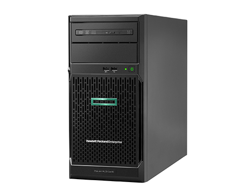 HPE ProLiant ML30 Gen10 塔式服务器（英特尔至强 E-2124 3.3GHz 4核丨8GB DDR4 ECC内存丨1TB 7.2K SATA硬盘丨S100i阵列卡丨3年保修服务）