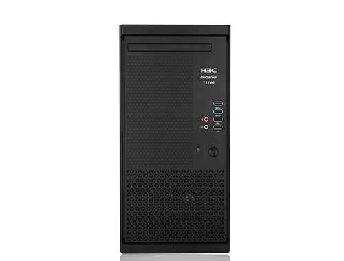 华三H3C UniServer T1100 G3 塔式服务器（英特尔至强 E3-1225v6 3.3GHz，4核丨16G DDR4 内存丨3块*2TB 7.2K SATA硬盘丨3年保修）