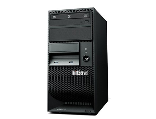 联想ThinkServer TS250塔式服务器（英特尔至强 E3-1225v6 3.3GHz，4核丨16G DDR4内存丨2TB 7.2K SATA硬盘丨RAID121i丨DVD丨3年保修）