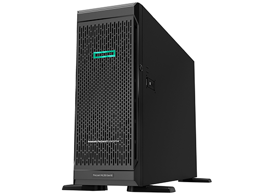 HPE ML350 Gen10 塔式服务器（英特尔至强®银牌4114 2.2G, 10核丨32GB DDR4 内存丨2块*4TB 7.2K SATA硬盘丨S100I阵列卡丨3年保修）