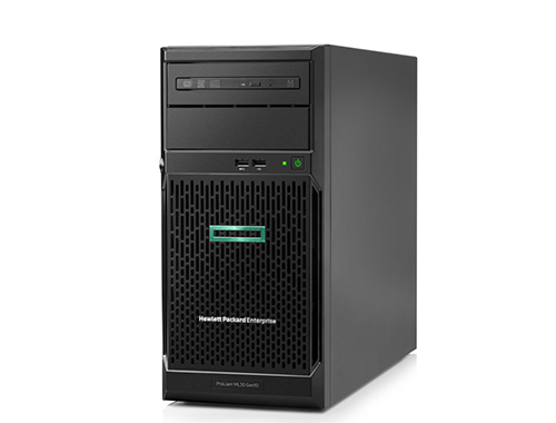 HPE ProLiant ML30 Gen10 塔式服务器（英特尔至强 E-2124 3.3GHz 4核丨32GB内存丨3块1.2TB 10K SAS硬盘丨 P408i-a阵列卡丨3年保修服务）