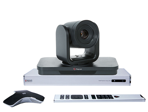 宝利通Polycom RealPresence Group 500-1080P高清视频会议终端，远程视频会议终端