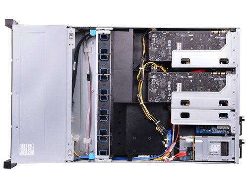 宝德PR2715P 双路2U机架式服务器（2颗*至强银牌 4210 2.2GHz, 10核丨64GB DDR4内存丨6TB SATA 7.2K 3.5in HDD硬盘*5块丨3年保修）