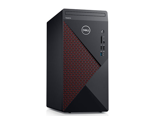 戴尔 Vostro 5880 商用台式机（酷睿™i7-10700，8核丨16GB DDR4 内存丨512GB 固态 + 2TB SATA 硬盘丨NVIDIA® RTX™ 2060 6GB 独显)