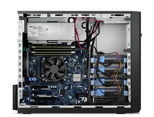 戴尔易安信PowerEdge T150 塔式服务器（英特尔至强 E-2336 2.9GHz, 6核/12线程丨32GB 内存丨512GB固态硬盘+ 2TB 7.2k SAS硬盘丨PERC S150 控制器丨3年保修）