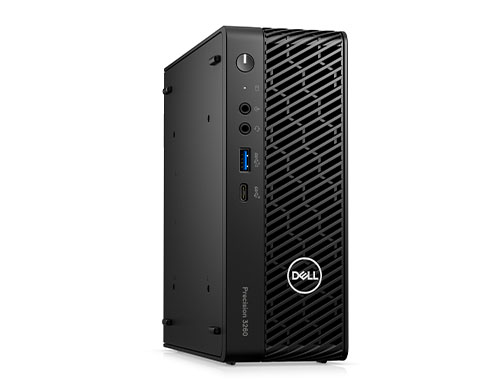 戴尔Precision T3260 超小机箱工作站（英特尔酷睿 i7-12700 处理器 , 2.1GHz, 12 核丨64GB DDR5内存丨2TB 固态硬盘丨NVIDIA T1000, 4GB独显丨三年保修）