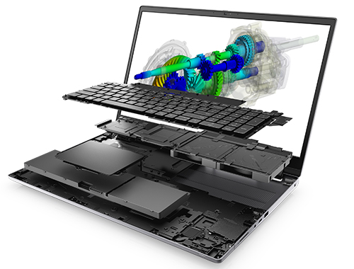 Dell Precision 7770 移动工作站（英特尔酷睿 i5-12600HX, 12核丨32GB DDR5 内存丨1TB PCIe固态硬盘丨RTX A1000 4GB显卡丨17.3英寸 4K超清屏丨3年保修）