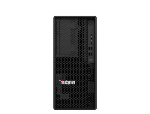 联想ThinkSystem ST50 V2 服务器（英特尔至强 E-2324G，4核丨32GB DDR4 ECC 内存丨3块*512GB SATA 6Gb 2.5"固态硬盘丨RAID 5350-8i 适配器丨三年保修）