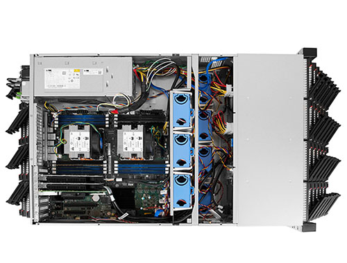 联想ThinkServer DN8836 机架式存储服务器（2颗*英特尔至强金牌5218, 2.3GHz, 16C丨256GB DDR4 内存丨2块*960GB 固态+24块*6TB 7.2K SATA 硬盘丨三年保修）