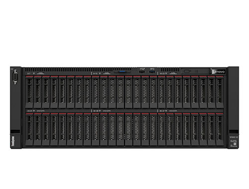 联想ThinkSystem SR860 V2 GPU并行计算服务器（4颗*英特尔至强金牌 6328H，2.8GHz，16核丨1TB DDR4 内存丨12块*960GB 固态硬盘丨NVIDIA A30 24GB丨三年保修）