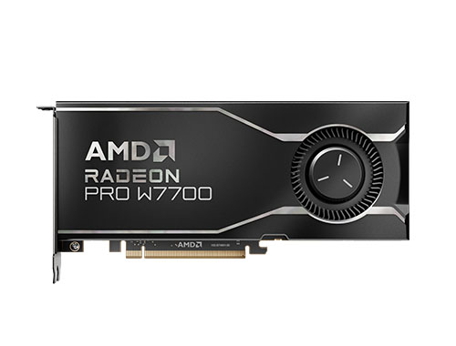 AMD Radeon PRO W7700 影视后期制作 实时渲染GPU (16GB GDDR6显存丨RDNA3.0架构丨流处理器3072丨4个DP2.1端口丨支持12K视频输出丨190W功耗)