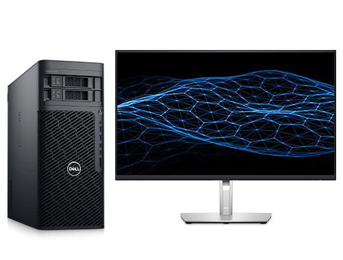 戴尔Precision T7865 高性能计算工作站（AMD Ryzen PRO 5995WX，64核丨512GB，DDR4，内存丨4TB 固态+8TB 机械硬盘丨 RTX A6000，48GB 显卡丨戴尔27寸显示器）
