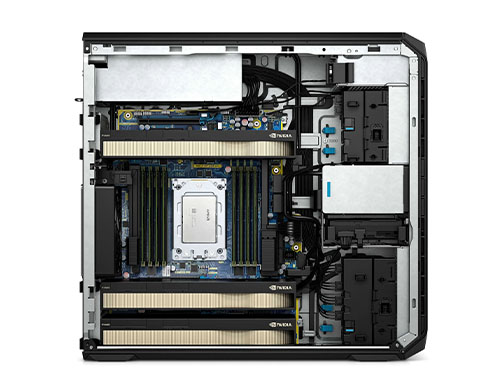 惠普（HP） Z6 G5 A 台式图形工作站（AMD Ryzen 7965WX，24核丨128GB DDR5 ECC 内存丨512GB，固态+4TB 7.2K 机械硬盘丨RTX A4000，16GB 显卡丨27寸显示器）