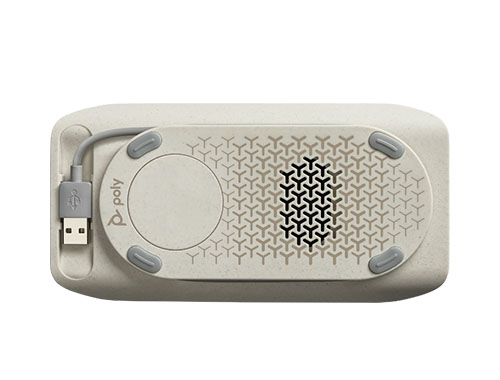 POLY博诣 SYNC 20+ USB/蓝牙全向麦智能扬声器，360°全角度拾音，20小时续航，三麦克风AI智能降噪，IP64防水防尘