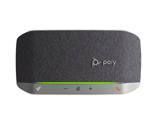 POLY博诣 SYNC 20+ USB/蓝牙全向麦智能扬声器，360°全角度拾音，20小时续航，三麦克风AI智能降噪，IP64防水防尘