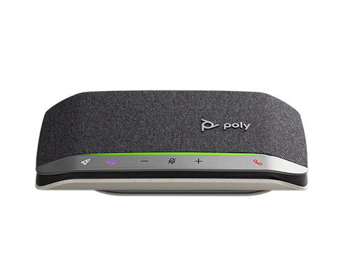 POLY博诣 SYNC 20+ USB/蓝牙全向麦智能扬声器，360°全角度拾音，20小时续航，三麦克风AI智能降噪，IP64防水防尘