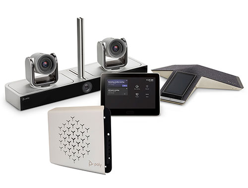 POLY博诣 Trio C60 智能降噪全向麦克扬声器，全角度拾音扩音，22KHz宽频语音，6米拾音范围，5英寸触控屏，AI智能降噪，标准SIP话机功能