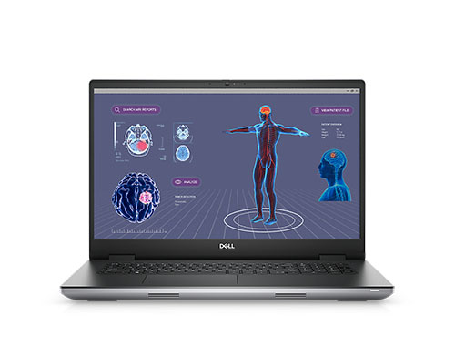 Dell Precision 7780 移动工作站（英特尔酷睿 i7-13850HX，20核丨64GB DDR5 内存丨2TB M.2 固态硬盘丨RTX 3500 Ada，12GB 显卡丨17.3英寸 UHD丨三年保修）