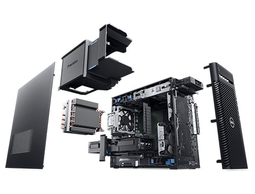 戴尔Precision T3680 模拟仿真电脑工作站（英特尔酷睿 i9-14900K，24核丨128GB DDR5 内存丨2TB M.2 固态+4TB 机械硬盘丨RTX 4500 Ada，24GB 显卡）