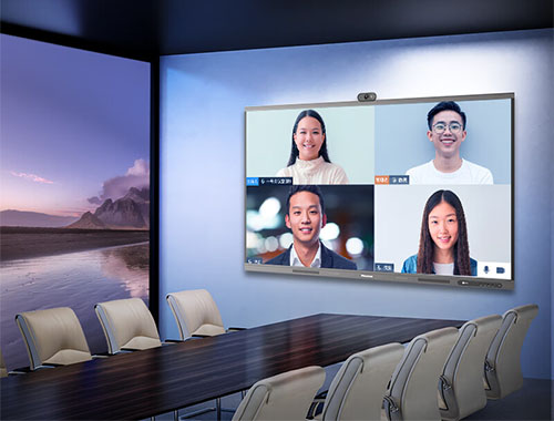海信（Hisense）交互式智能会议平板 65MR6E专业版65英寸会议平板（I7版+传屏器+移动支架）