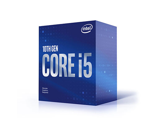 英特尔®酷睿™ i5-10400F 台式机处理器 (6核、12线程、12MB缓存，睿频最高可达4.3GHz、65W)