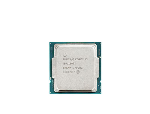 英特尔®酷睿™ i5-11600T 台式机处理器 (6核、12线程、12MB缓存，睿频最高可达4.1GHz、35W)